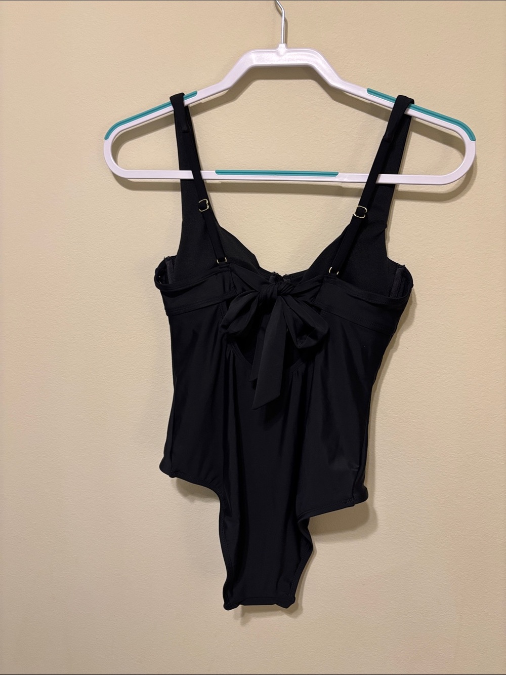 NWT-Womens Black One-Piece Swimsuit